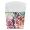 Watercolor Floral French Fry Favor Boxes
