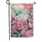 Watercolor Floral Small Garden Flag - Double Sided