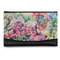 Watercolor Floral Genuine Leather Womens Wallet - Front/Main