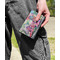 Watercolor Floral Genuine Leather Womens Wallet - In Context