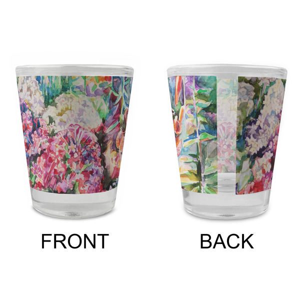 Watercolor Floral Glass Shot Glass - Standard - APPROVAL