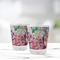 Watercolor Floral Glass Shot Glass - Standard - LIFESTYLE