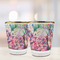 Watercolor Floral Glass Shot Glass - with gold rim - LIFESTYLE