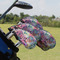 Watercolor Floral Golf Club Cover - Set of 9 - On Clubs