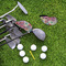Watercolor Floral Golf Club Covers - LIFESTYLE