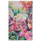 Watercolor Floral Golf Towel - Poly-Cotton Blend