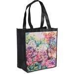 Watercolor Floral Grocery Bag