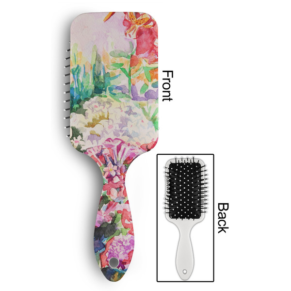 Watercolor Floral Hair Brush - Approval