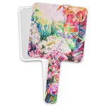 Watercolor Floral Hand Mirror