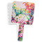 Watercolor Floral Hand Mirrors - Front/Main