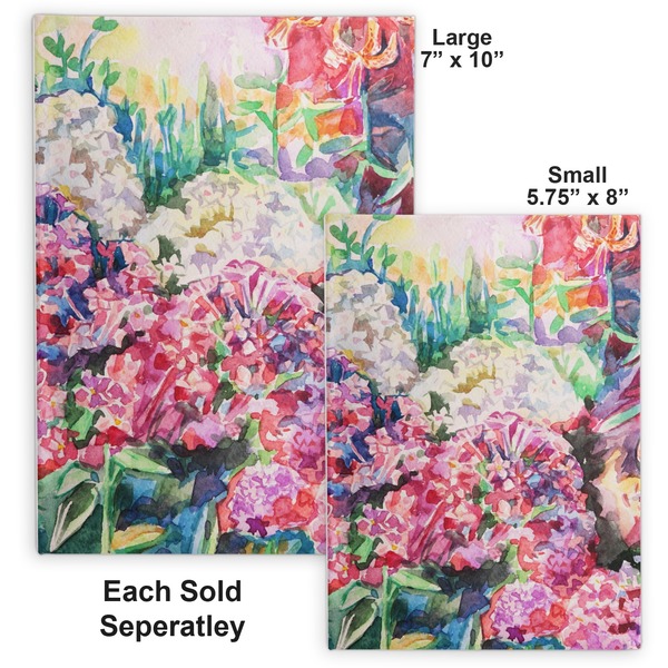 Watercolor Floral Hard Cover Journal - Compare