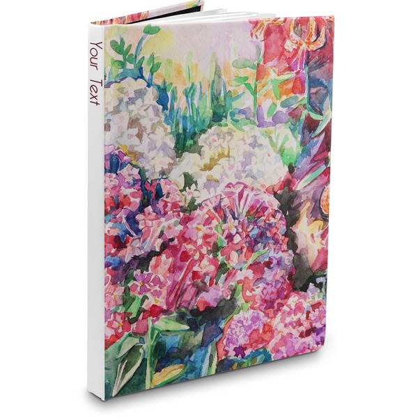 Custom Watercolor Floral Hardbound Journal