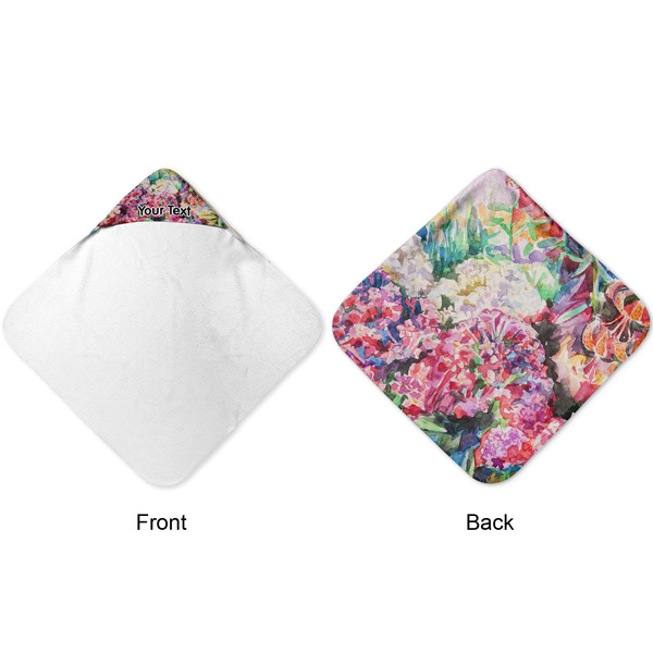 Watercolor Floral Hooded Baby Towel- Approval