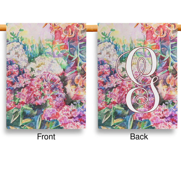 Watercolor Floral House Flags - Double Sided - APPROVAL