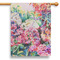 Watercolor Floral House Flags - Single Sided - PARENT MAIN
