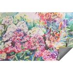 Watercolor Floral Indoor / Outdoor Rug - 6'x8'