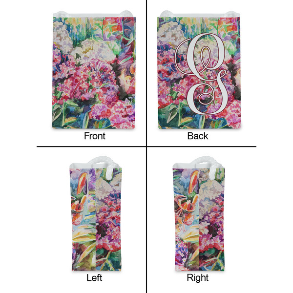 Watercolor Floral Jewelry Gift Bag - Gloss - Approval
