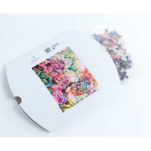 Watercolor Floral Jigsaw Puzzle 110 Piece - Box