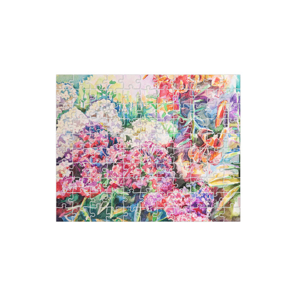 Custom Watercolor Floral 110 pc Jigsaw Puzzle
