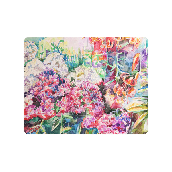 Custom Watercolor Floral 30 pc Jigsaw Puzzle