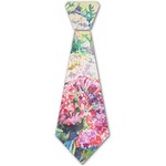 Watercolor Floral Iron On Tie