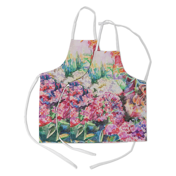 Watercolor Floral Kid's Aprons - Parent - Main