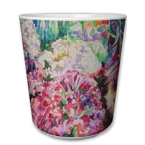 Custom Watercolor Floral Plastic Tumbler 6oz