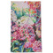 Watercolor Floral Kitchen Towel - Poly Cotton - Full Front