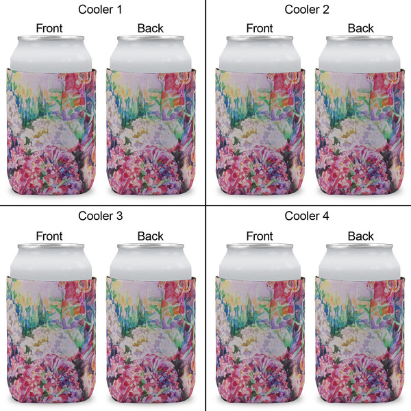 Watercolor Floral Can Sleeve (Approval)