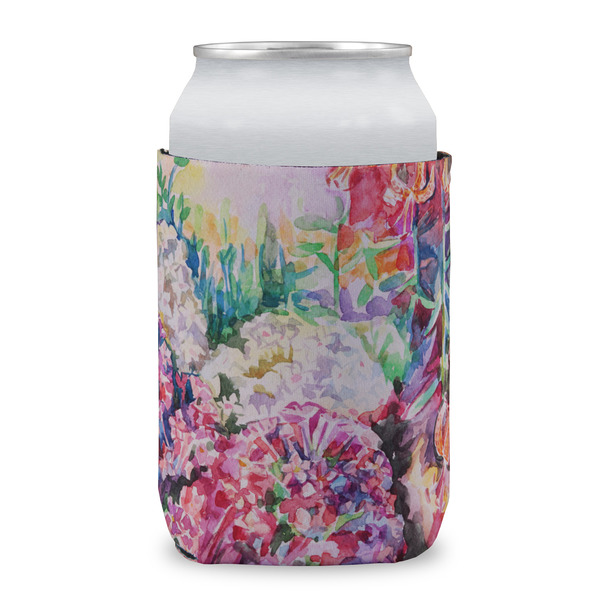 Watercolor Floral Can Sleeve