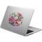 Watercolor Floral Laptop Decal