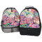 Watercolor Floral Large Backpacks - Both