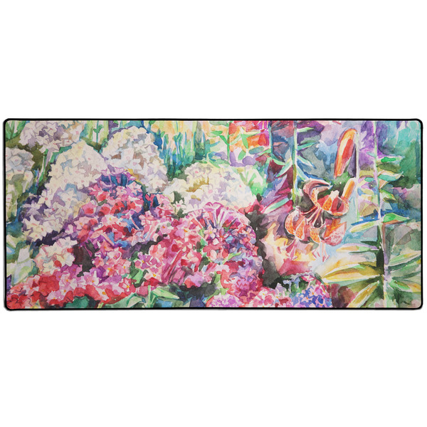 Custom Watercolor Floral Gaming Mouse Pad