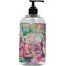 Watercolor Floral Plastic Soap / Lotion Dispenser