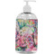 Watercolor Floral Large Liquid Dispenser (16 oz) - White