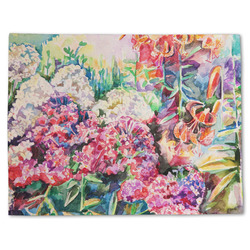 Watercolor Floral Single-Sided Linen Placemat - Single
