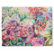 Watercolor Floral Single-Sided Linen Placemat - Single