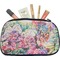 Watercolor Floral Makeup Bag Medium