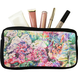 Watercolor Floral Makeup / Cosmetic Bag