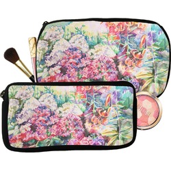 Watercolor Floral Makeup / Cosmetic Bag
