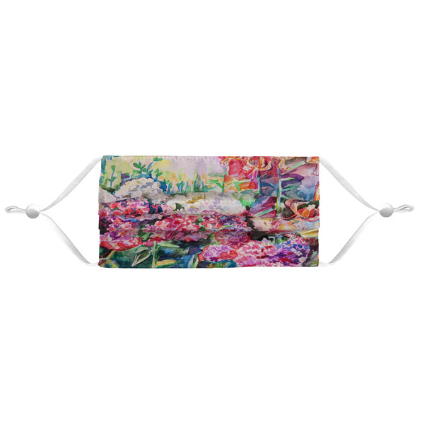 Watercolor Floral Mask - Pleated (new) APPROVAL