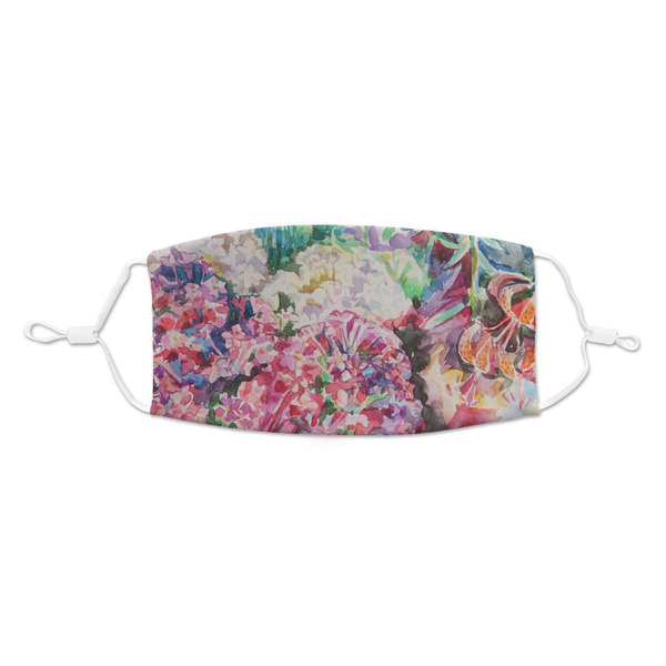 Custom Watercolor Floral Kid's Cloth Face Mask