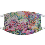 Watercolor Floral Cloth Face Mask (T-Shirt Fabric)