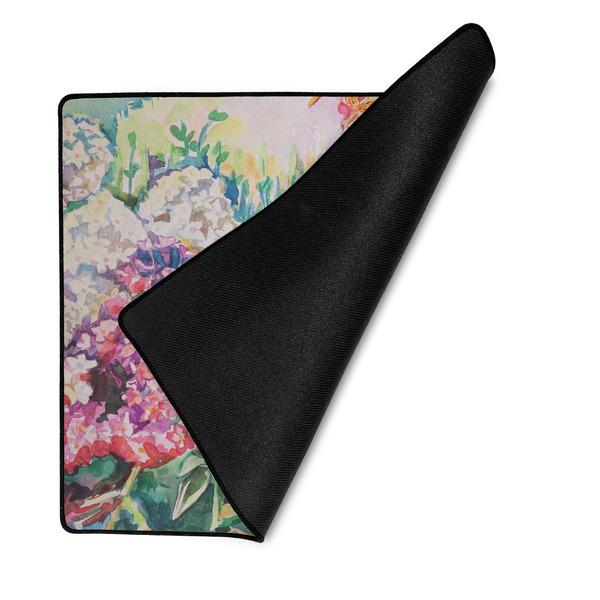 Watercolor Floral Medium Gaming Mats - FRONT W/FOLD