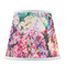 Watercolor Floral Poly Film Empire Lampshade - Front View