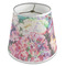 Watercolor Floral Poly Film Empire Lampshade - Angle View