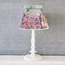 Watercolor Floral Poly Film Empire Lampshade - Lifestyle