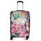 Watercolor Floral Suitcase - 24" Medium - Checked