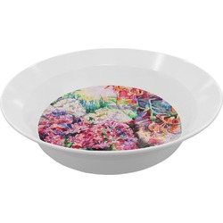 Watercolor Floral Melamine Bowl
