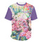 Watercolor Floral Men's Crew T-Shirt